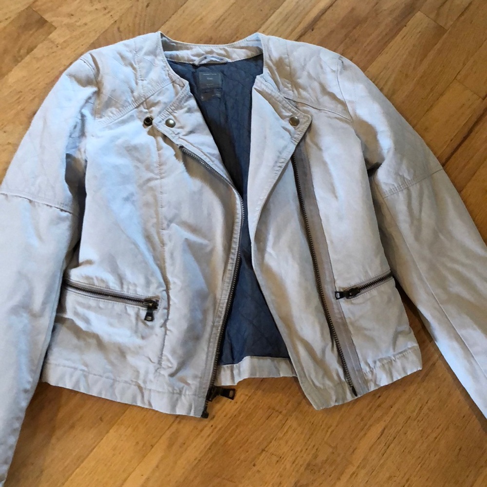 Moto jacket. Size 6 from the Gap